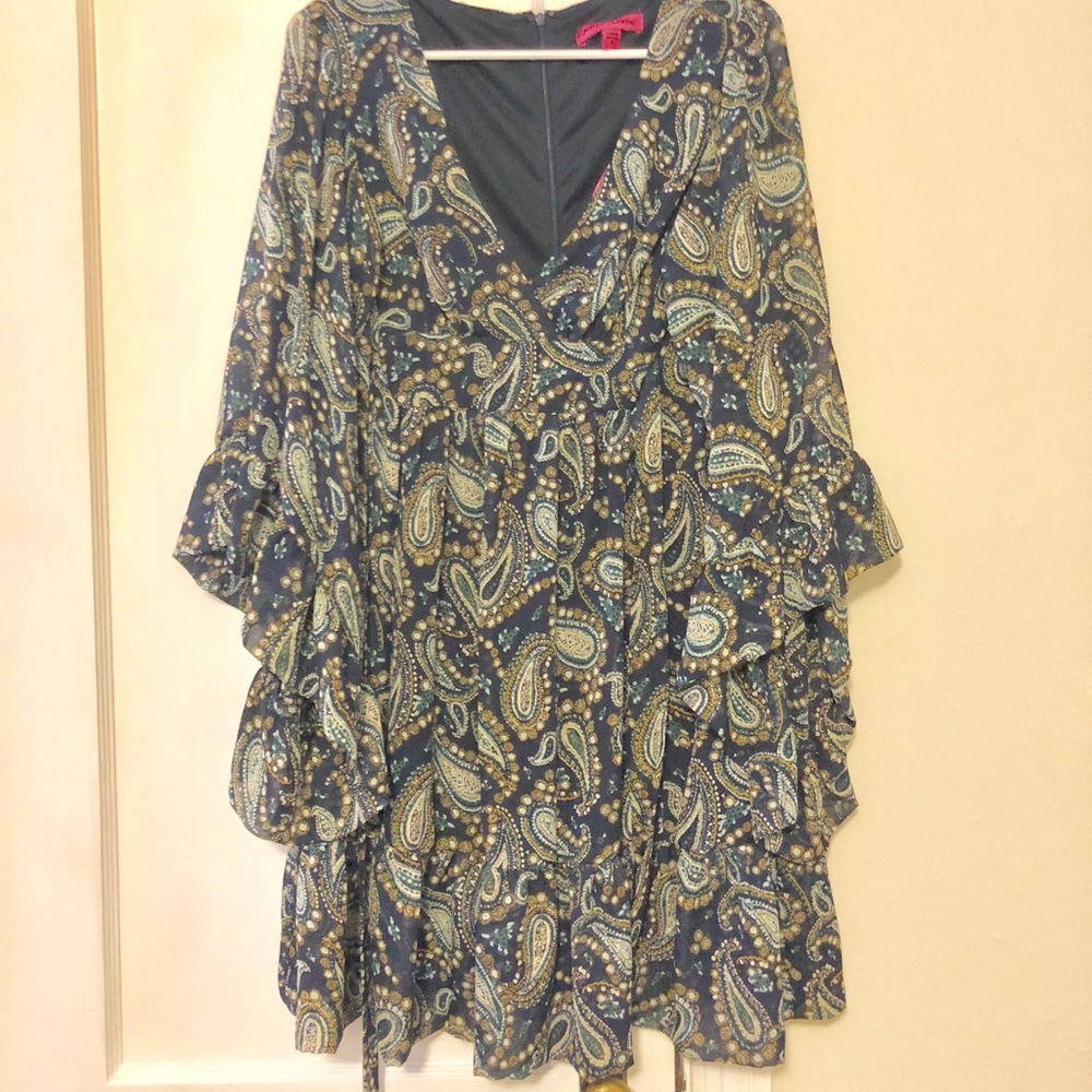 Betsey Johnson Paisley dress
